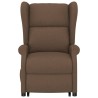 Fauteuil Marron Tissu 