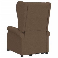 Fauteuil Marron Tissu 