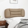 Coussin de tête de lit cappuccino 100 cm similicuir 