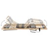 Sommier à lattes électrique sans matelas avec 7 zones 70x200 cm 