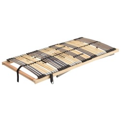 Sommier à lattes électrique sans matelas avec 7 zones 70x200 cm 