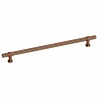 Poignées d'armoire 5 pcs bronze 480 mm acier inoxydable 
