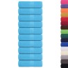 Serviettes d'invité 10 pcs turquoise 30x50cm 360g/m² 100% coton 