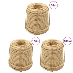 Cordes en sisal 3 pcs 14 mm 