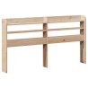 Cadre de lit sans matelas 150x200 cm bois de pin massif 