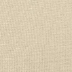 Ensemble de canapés 2 pcs avec coussins Crème Tissu 