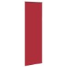 Store enrouleur occultant rouge largeur du tissu 60,7 cm 