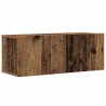 Ensemble de meuble TV mural 6 pcs vieux bois bois d'ingénierie 