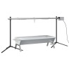 Ensemble de grille et de plateau automatique pour barbecue inox 