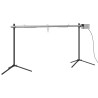 Ensemble de grille et de plateau automatique pour barbecue inox 