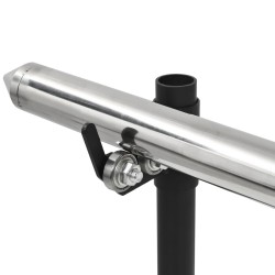 Ensemble de grille et de plateau automatique pour barbecue inox 