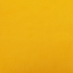 Repose-pied Jaune moutarde 45x29,5x35 cm Velours 