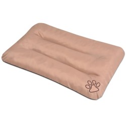 Matelas pour chiens Taille XL Beige 