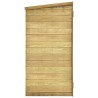 Abri à outils de jardin 135x60x123 cm Pinède imprégnée 