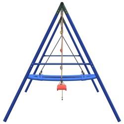 Jeu d'extérieur de balançoire échelle et balançoire nid 
