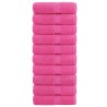 Serviettes de visage de qualité supérieure SOLUND 10 pcs rose 