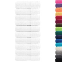 Serviettes de visage de qualité supérieure SOLUND 10 pcs blanc 