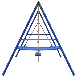 Jeu d'extérieur de balançoire échelle et balançoire nid 