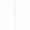 Tête de lit métal blanc 100 cm 