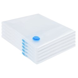 Sacs de Stockage Sous Vide 5 Paquet 100x80 cm 