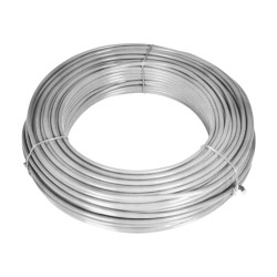 Clôture à mailles avec poteaux Acier galvanisé 25x1,5 m Argenté 