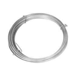 Clôture à mailles avec poteaux Acier galvanisé 25x1,5 m Argenté 