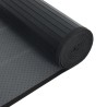 Tapis rectangulaire noir 60x100 cm bambou 