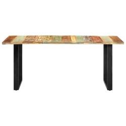 Table à manger 180x90x76 cm Bois de récupération massif 