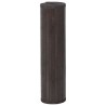 Tapis rectangulaire marron foncé 60x100 cm bambou 