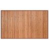 Tapis rectangulaire naturel 60x100 cm bambou 