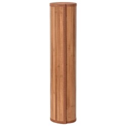 Tapis rectangulaire naturel 60x100 cm bambou 