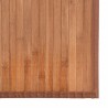 Tapis rectangulaire naturel 60x100 cm bambou 