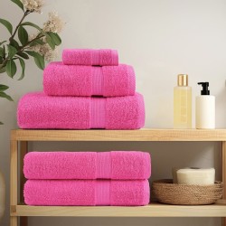 Essuie-mains de qualité supérieure SOLUND 2 pcs rose 600 g/m² 