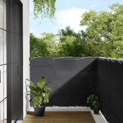 Écran de balcon anthracite 120x700 cm 100% polyester oxford 