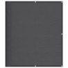 Écran de balcon anthracite 120x700 cm 100% polyester oxford 