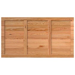 Dessus de table marron clair bois chêne massif rectangulaire 