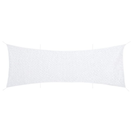 Filet de camouflage avec sac de rangement 753x199 cm blanc 