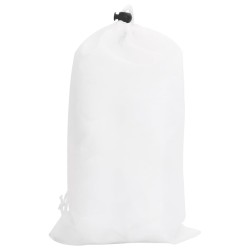 Filet de camouflage avec sac de rangement 753x199 cm blanc 