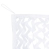 Filet de camouflage avec sac de rangement 753x199 cm blanc 