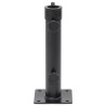 Base de parasol pour mât Ø38/48 mm noir mat acier 