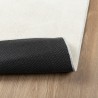 Tapis OVIEDO à poils courts crème 80x150 cm 