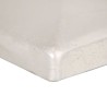 Bouchons de poteau de clôture 6 pcs Métal galvanisé 71x71 mm 