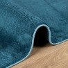 Tapis OVIEDO à poils courts turquoise 80x150 cm 