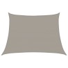 Voile d'ombrage 160 g/m² trapèze gris clair 4/5x3 m PEHD 