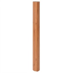 Tapis rectangulaire naturel 70x300 cm bambou 