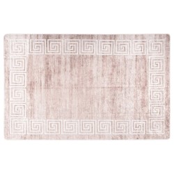 Tapis lavable antidérapant 80x150 cm Beige 