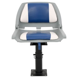 Sièges bateau lot de 2 piédestal hauteur réglable pivotant 360° 
