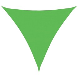 Voile d'ombrage 160 g/m² Vert clair 5x5x5 m PEHD 