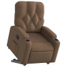 Fauteuil inclinable Marron Tissu 
