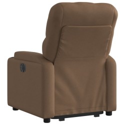 Fauteuil inclinable Marron Tissu 
